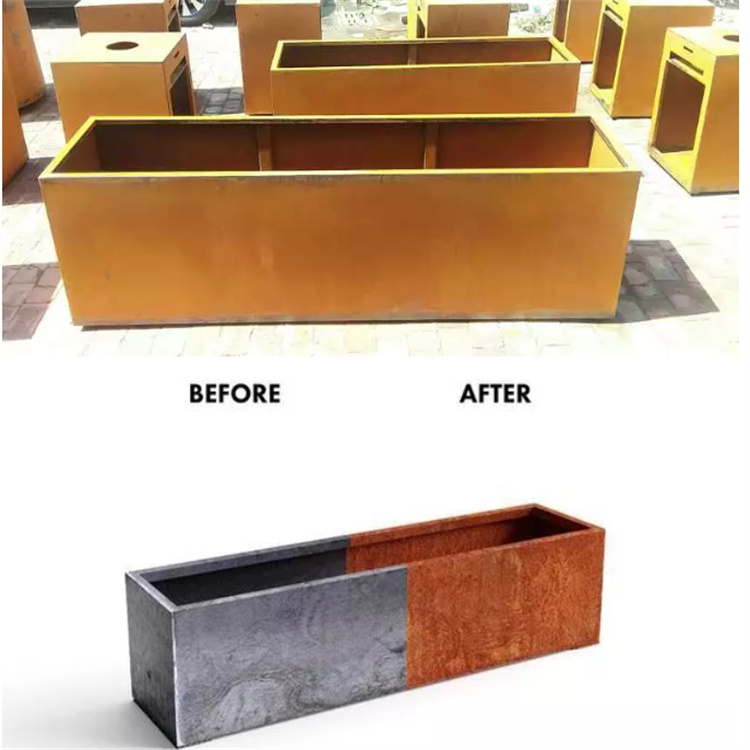 Veradek Metallic Series Span Planter Veradek Metallic Series Span Planter