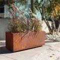 Round Steel Planters