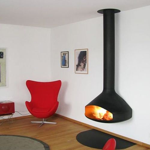 Cheap Price Suspended Fireplace