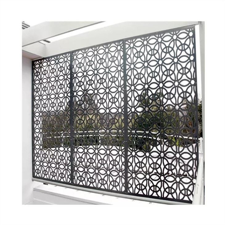 Corten Steel Garden Screens