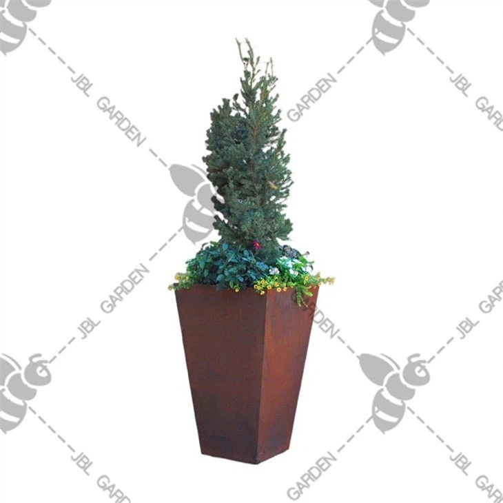 Corten Steel Wall Planters