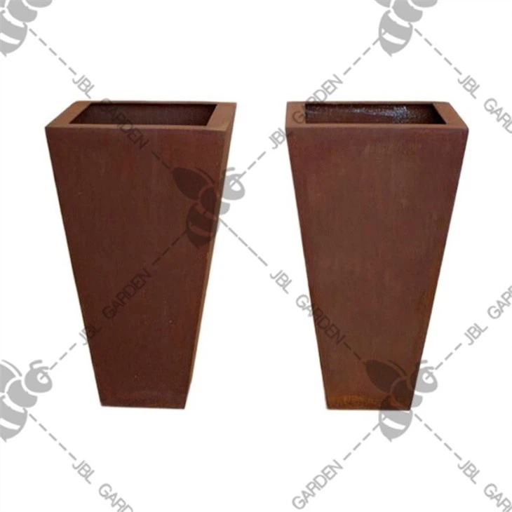 Corten Steel Wall Planters