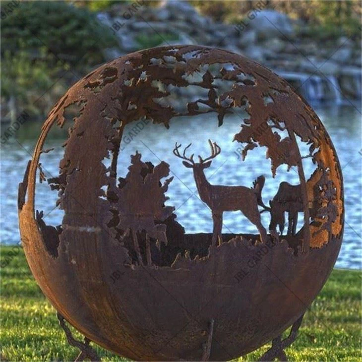 Custom Cutting Fire Sphere