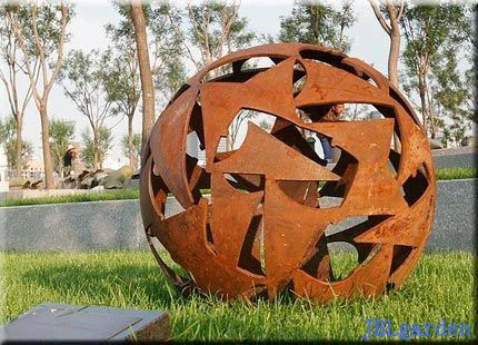 Custom Design Large Metal Ball Sculpture