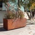 Outdoor Floor Use Corten Steel Planter