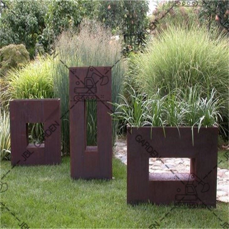 Outdoor Steel Planters