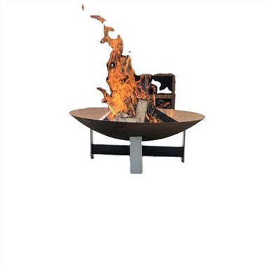 Skál Bbq Corten stál eldgryfjur