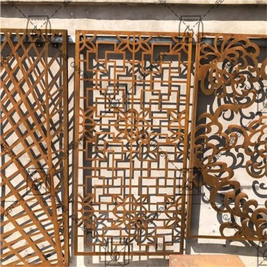 Laser boginn stálpanel
