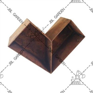 Corten gróðurhús stór