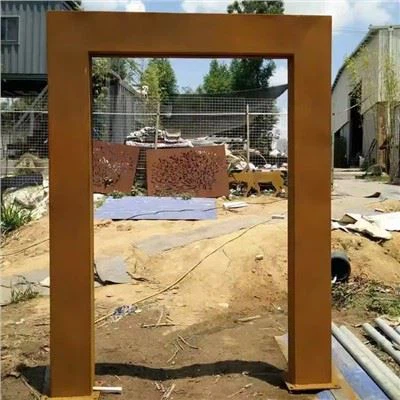 Corten stál vatnstrog