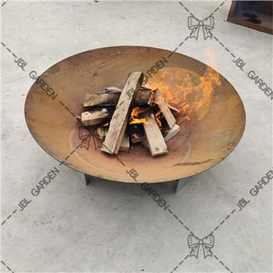 Eldskál með grillhring