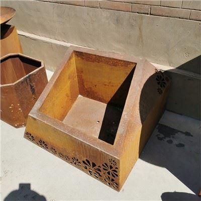 Óregluleg lögun Metal Planter Pot
