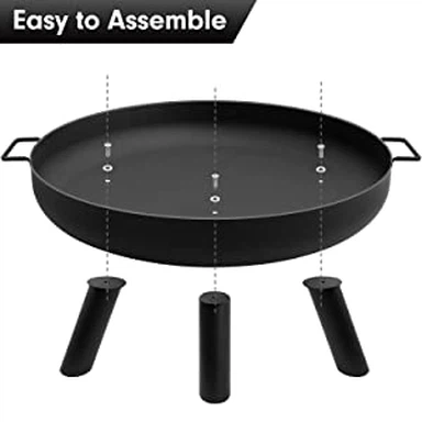 Wood Kol Úti Metal Fire Pit