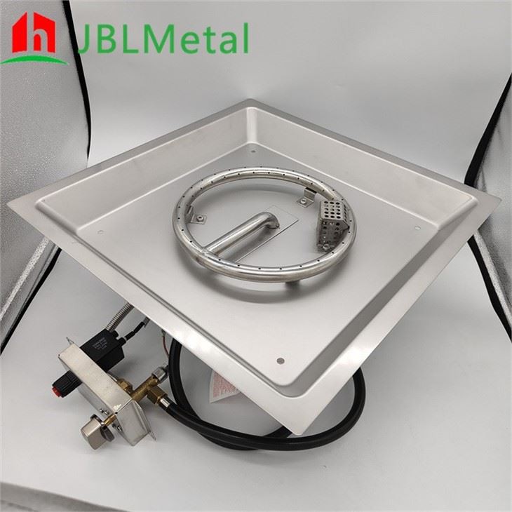 Square Gas Fire Pit