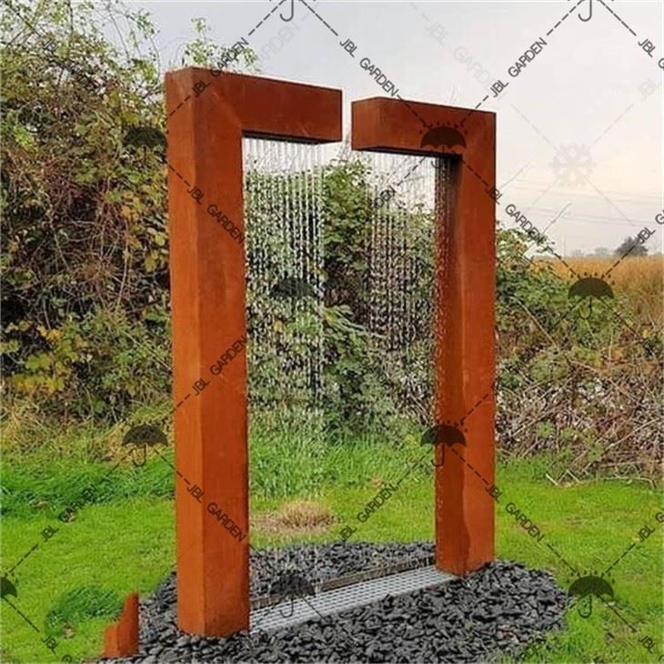 Water Feature Metal Bowl