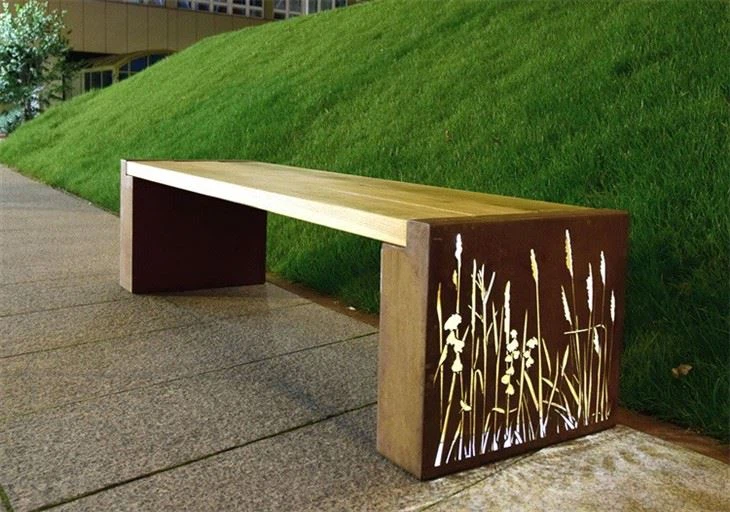 Modern Bench For Terraces And Urban Spaces