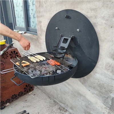 Black Wall Fold Bbq