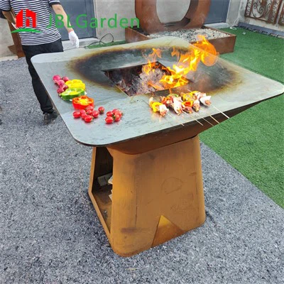 Nature Style Corten grillgarðurinn
