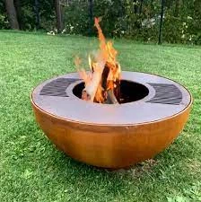 Barbecue Made Corten Steel