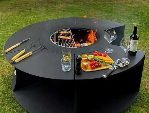 Metal For Fire Pit Table