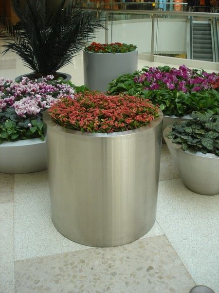 Metal Stainless Steel Custom Flower Box