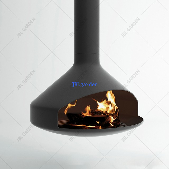 Modern Hotel Villa Roof Mounted Fireplace