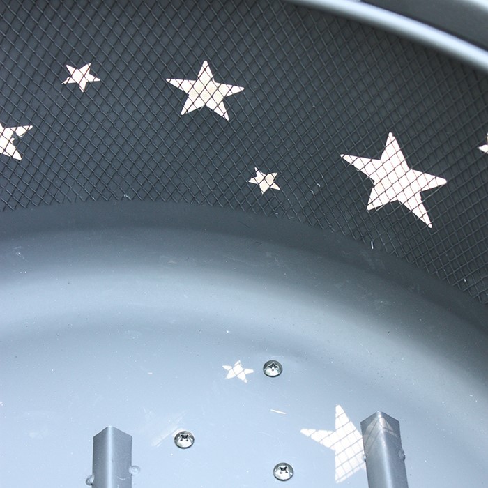 Star Moon Shaped Grill Fire Pit Star Moon Shaped Grill Fire Pit