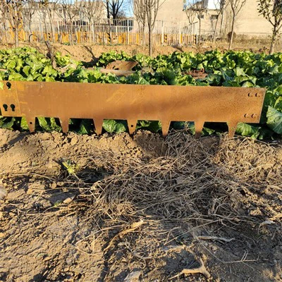 Corten stál garðkantur fyrir garð