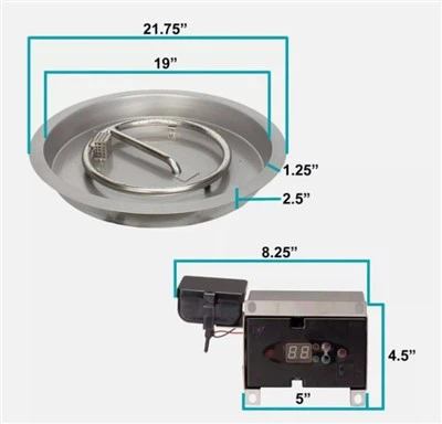 Rafeindakveikjubrennarasett