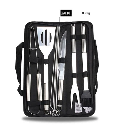 Grillverkfærasett úr ryðfríu stáli