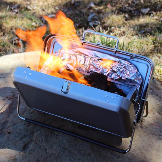 Pínulítið ferðataska BBQ Grill
