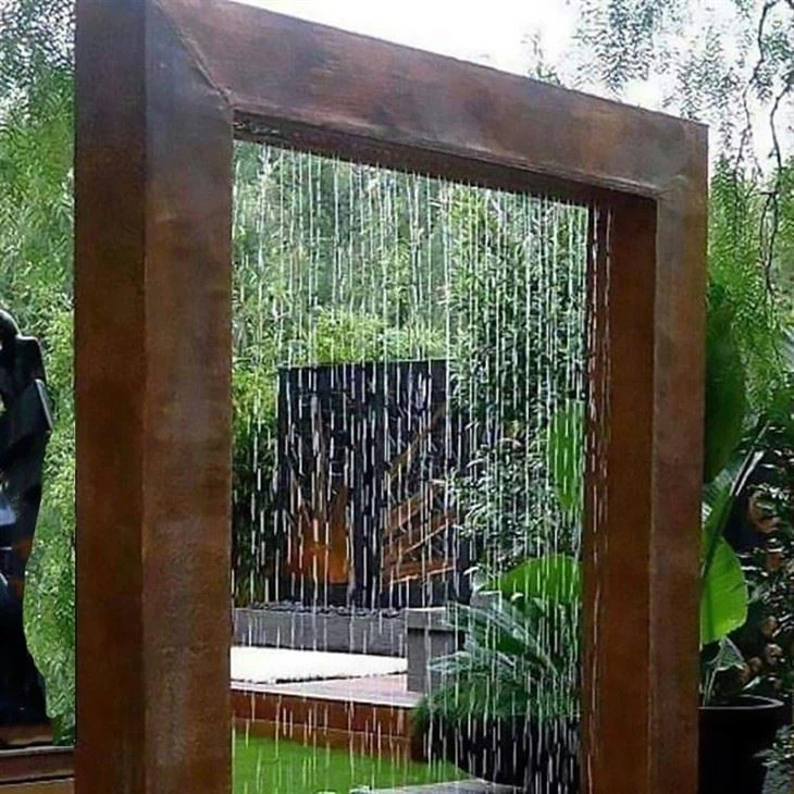 Water Feature Sculpture Yard Decor